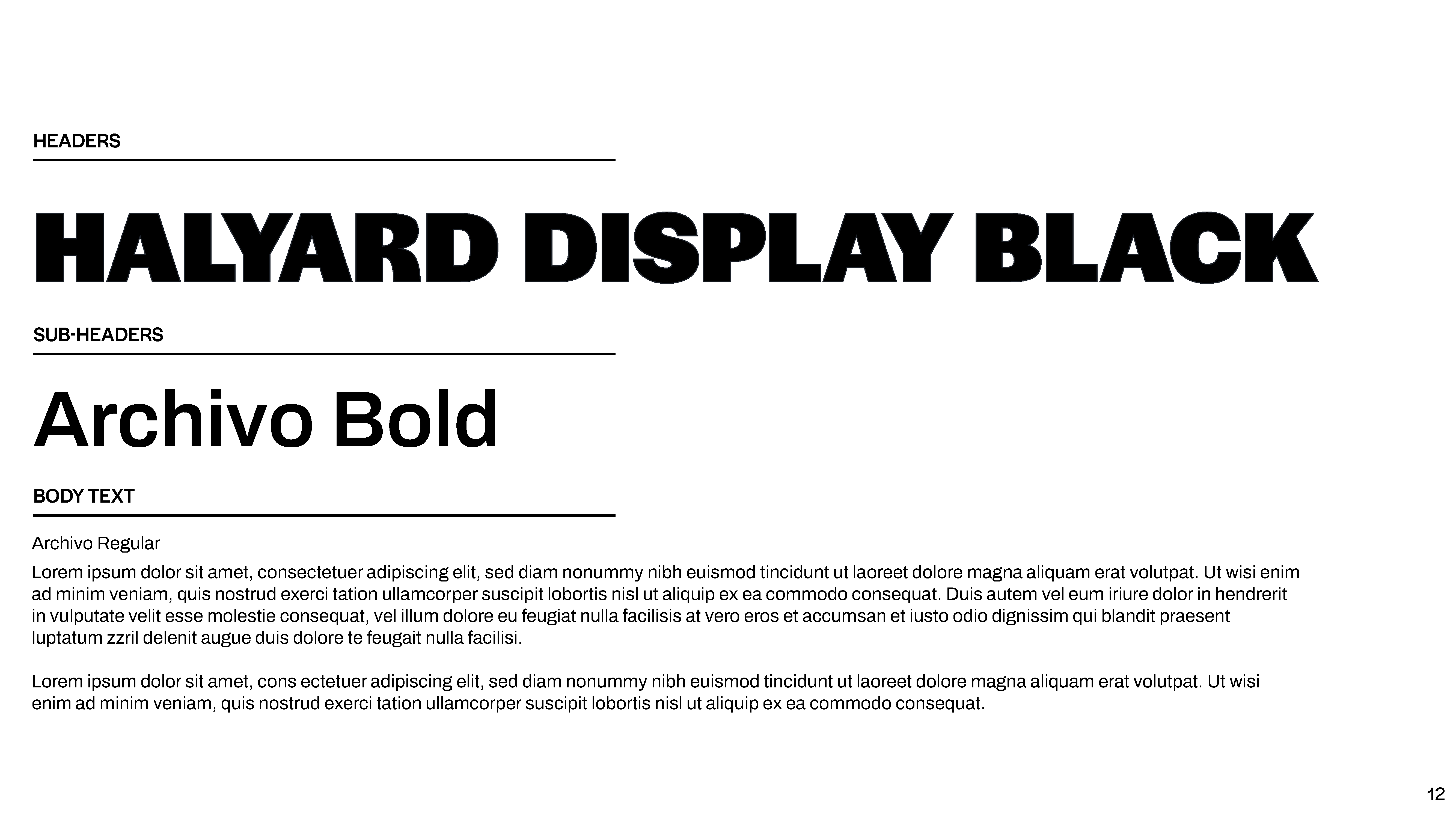 Brand Guide Page 13
