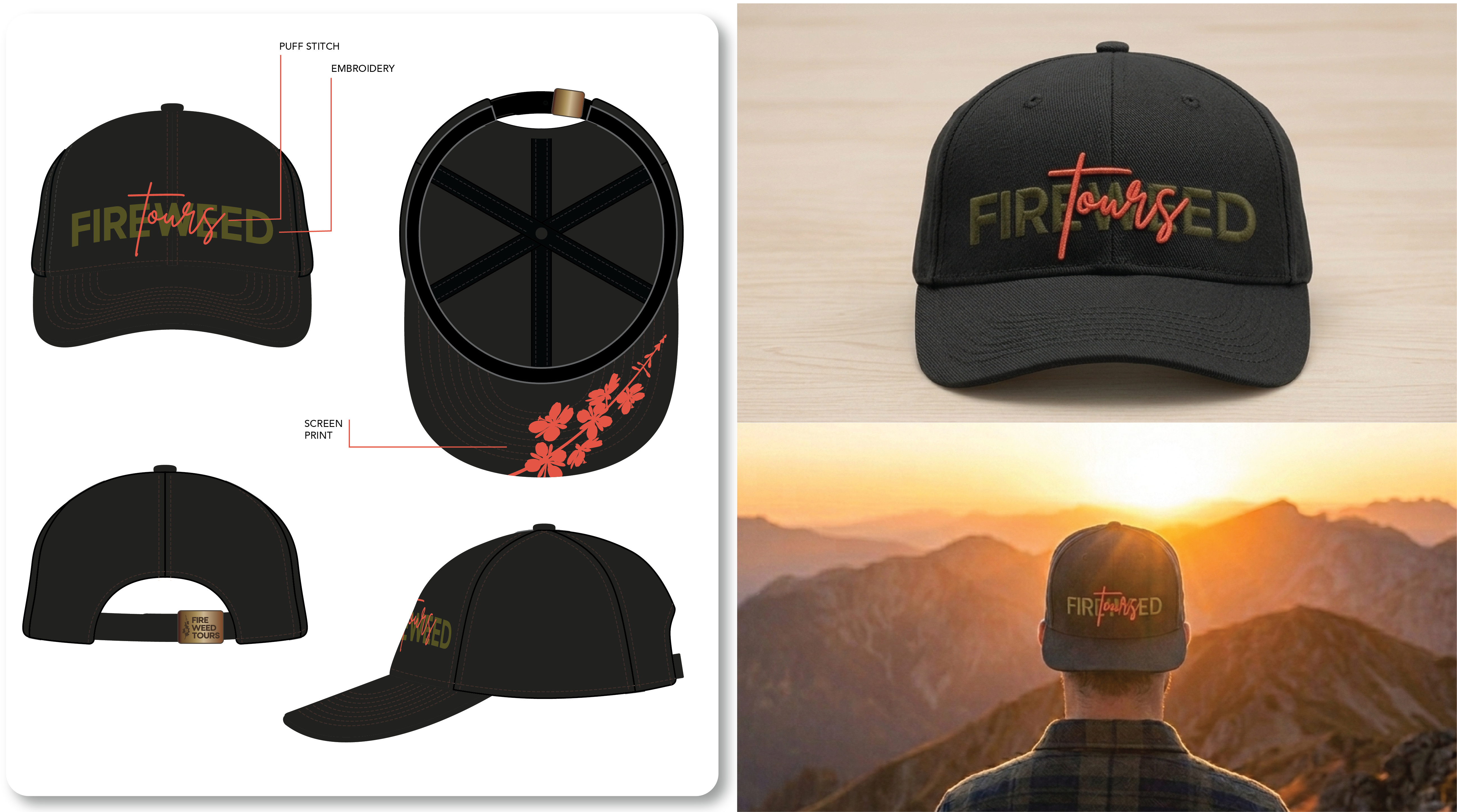 Fireweed Tours hat